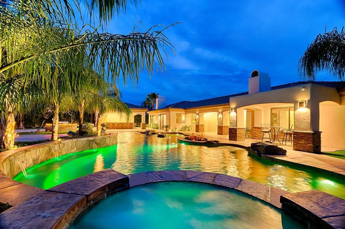 Exclusive, Upscale Palm Springs Estate With 5-Star Amenities Villa 0*,